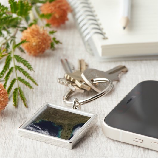 Zuidoost-Verenigde Staten Sleutelhanger (Zijkant)