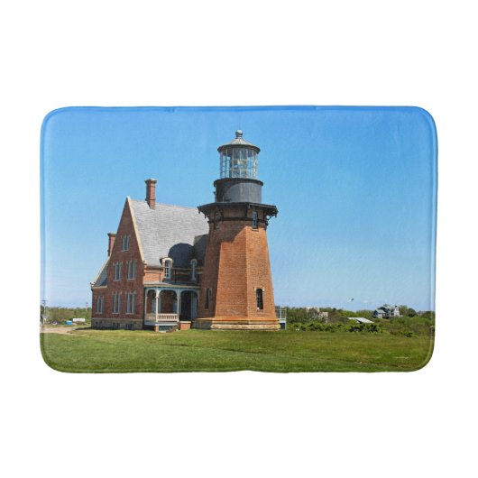 Zuidoost Vuurtoren, Block Island RI Badmat (Voorkant)