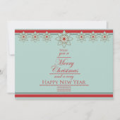 Zuidoost-westerse stijl Gelukkig kerstfeest Nieuwj Feestdagenkaart (Voorkant)
