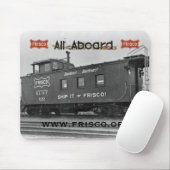 Zuidoost... zuidwesten. Verstuur het op de Frisco! Muismat (Met muis)