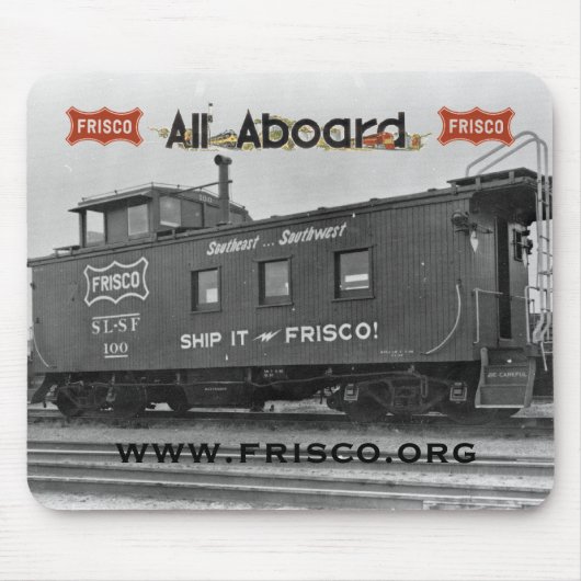 Zuidoost... zuidwesten. Verstuur het op de Frisco! Muismat (Voorkant)