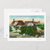 Zuidoostelijk Uitzicht van het Hotel del Coronado Briefkaart (Voorkant / Achterkant)