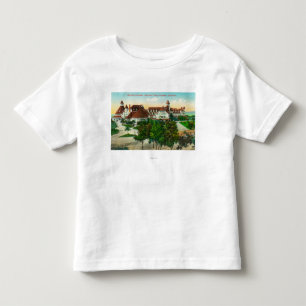 Zuidoostelijk Uitzicht van het Hotel del Coronado Kinder Shirts
