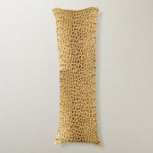 zuidoosters goudbruin legering lichaamskussen (Voorkant Verticaal)