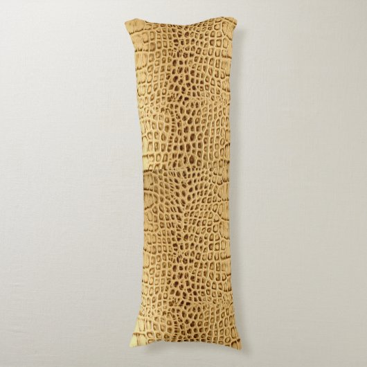 zuidoosters goudbruin legering lichaamskussen (Voorkant Verticaal)