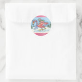 ZUIDPINKFLAMINGOS HOLIDAY STICKERS (Tas)
