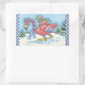 ZUIDPINKFLAMINGOS HOLIDAY STICKERS (Tas)