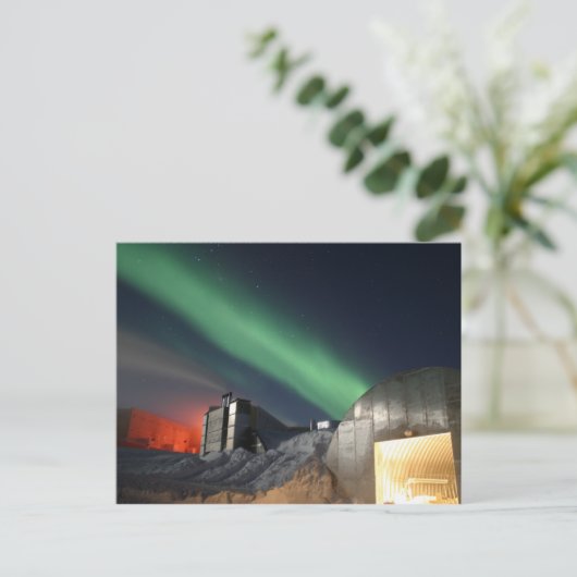 Zuidpool Amundsen-Scott, Antarctica Briefkaart (Staand voorkant)