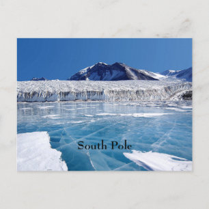 Zuidpool, Antarctica Briefkaart