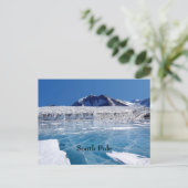 Zuidpool, Antarctica Briefkaart (Staand voorkant)