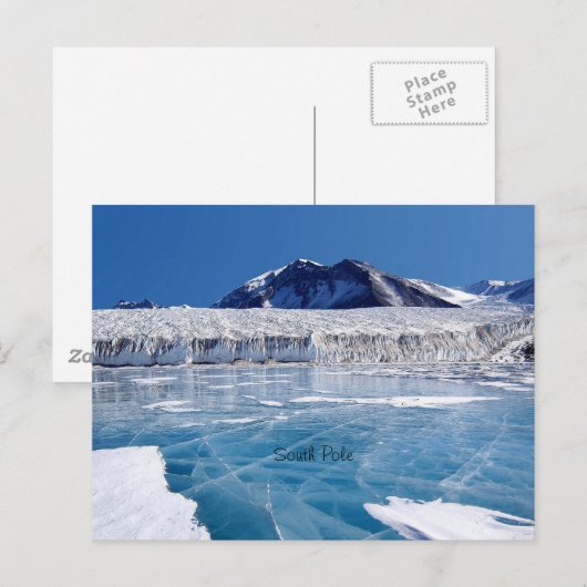 Zuidpool - Antartica Briefkaart (Voorkant / Achterkant)