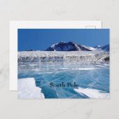 Zuidpool, Antartica Briefkaart (Voorkant / Achterkant)