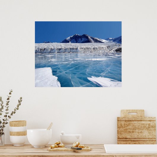 Zuidpool, Antartica Poster (Keuken)