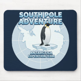 Zuidpool Avontuur Antarctica Expeditie Team Muismat