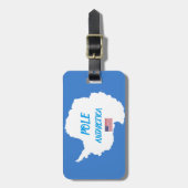 Zuidpool (Bagagelabel van de Noordpool) Bagagelabel (Voorkant verticaal)