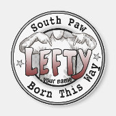 Zuidpoothandmagneet Magneet (Voorkant)