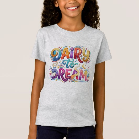 Zuidproduct naar Droom Grappig Inspirerend T-Shirt (Voorkant)