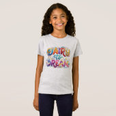 Zuidproduct naar Droom Grappig Inspirerend T-Shirt (Voorkant volledig)