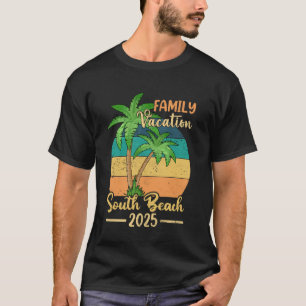 Zuidstrand Florida Gezinsvakantie 2025 Zomer T-shirt