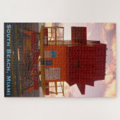 Zuidstrand, Miami Lifeguard Stand (Ocean Rescue) Legpuzzel (Horizontaal)