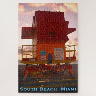 Zuidstrand, Miami Lifeguard Stand (Ocean Rescue) Legpuzzel
