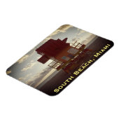 Zuidstrand, Miami Lifeguard Stand (Ocean Rescue) Magneet (Linkerzijde)