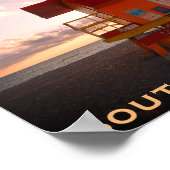 Zuidstrand, Miami Lifeguard Stand (Ocean Rescue) Poster (Hoek)