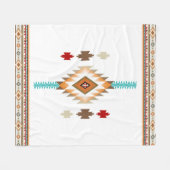 Zuidwest 2 - van kleur veranderen fleece deken (Voorkant (Horizontaal))