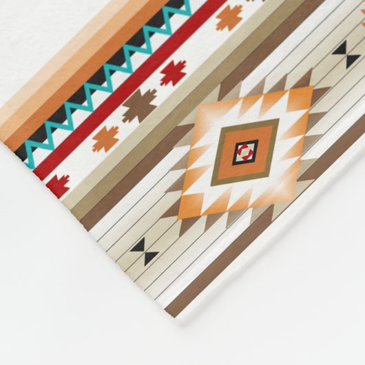 Zuidwest 2 - van kleur veranderen fleece deken (Hoek)