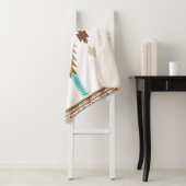 Zuidwest 2 - veranderlijke kleur sherpa deken (In situ)