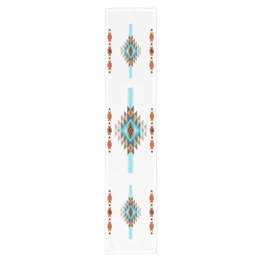 Zuidwest 3 - veranderlijke kleur korte tafelloper (Voorkant)