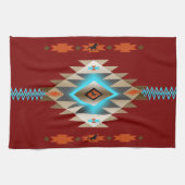 Zuidwest 3 - veranderlijke kleur theedoek (Horizontaal)