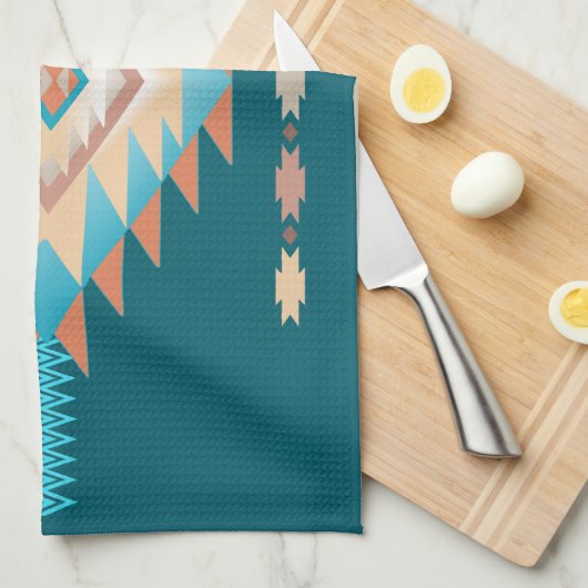 Zuidwest 4 - veranderlijke kleur theedoek (Quarter Fold)