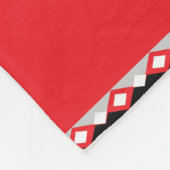 Zuidwest 5 - veranderlijke kleur fleece deken (Hoek)