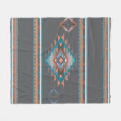 Zuidwest 6, veranderlijke kleur fleece deken (Voorkant (Horizontaal))