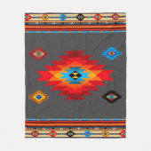 Zuidwest 7, veranderlijke kleur fleece deken (Voorkant)