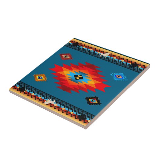 Zuidwest 7, veranderlijke kleur tegeltje (Zijkant)