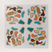 Zuidwest-Abstracte aardetinten Pattern Art Legpuzzel (Horizontaal)