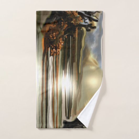 Zuidwest-Abstracte kunst Bad Handdoek (Handdoek)