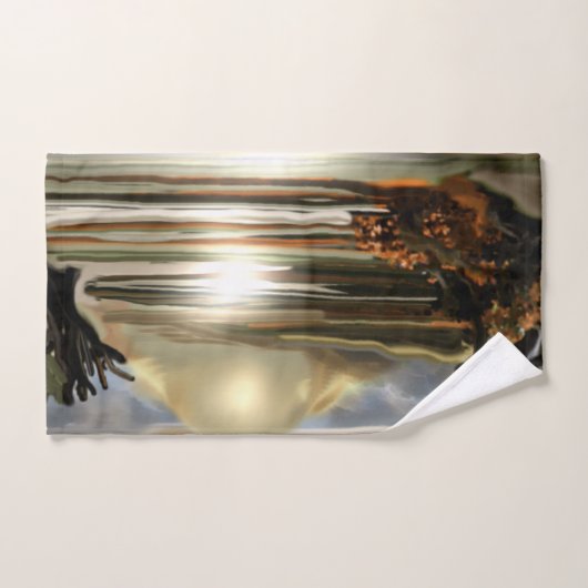 Zuidwest-Abstracte kunst Bad Handdoek (Handdoek)