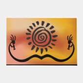 Zuidwest-Amerikaans Kokopelli Doormat Deurmat (Voorkant)