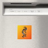 Zuidwest-Amerikaans Kokopelli Magnet (Insitu (Vaatwasser))