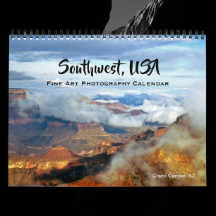 Zuidwest Amerikaanse Fijn-Kunstfotografie 2026 Kalender
