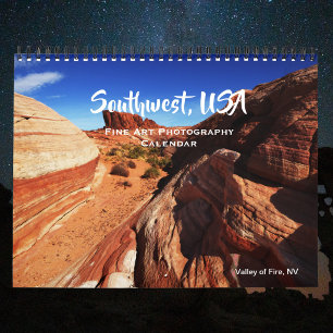 Zuidwest Amerikaanse Fijne Kunstfotografie Vertica Kalender