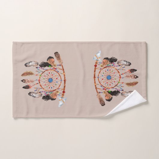 Zuidwest-Amerikaanse Indian Dreamweaver Bad Handdoek (Handdoek)