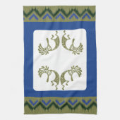 Zuidwest Arizona Kokopelli Keukenhanddoeken (Verticaal)