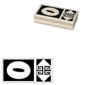 Zuidwest Aztec Nummer 0 Ontwerp Stempel Gereedscha (Gestempeld)