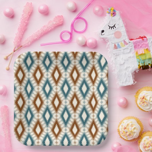 Zuidwest Baby shower Party Borden Papieren Bordje (Feest)