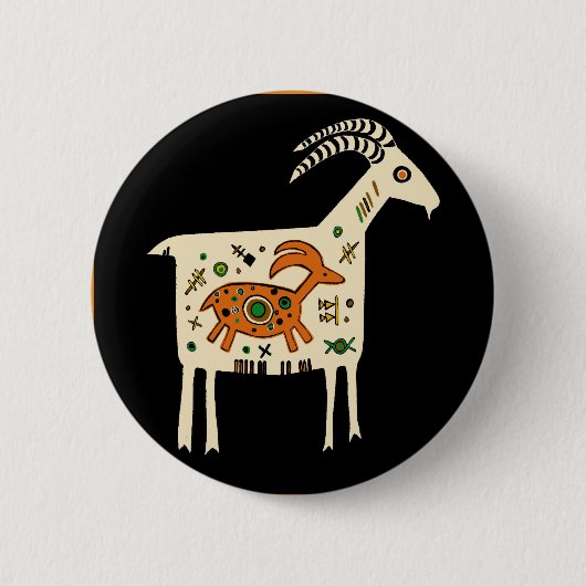 Zuidwest Berg Mama Ronde Button 5,7 Cm (Voorkant)