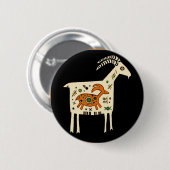 Zuidwest Berg Mama Ronde Button 5,7 Cm (Voorkant /achterkant)